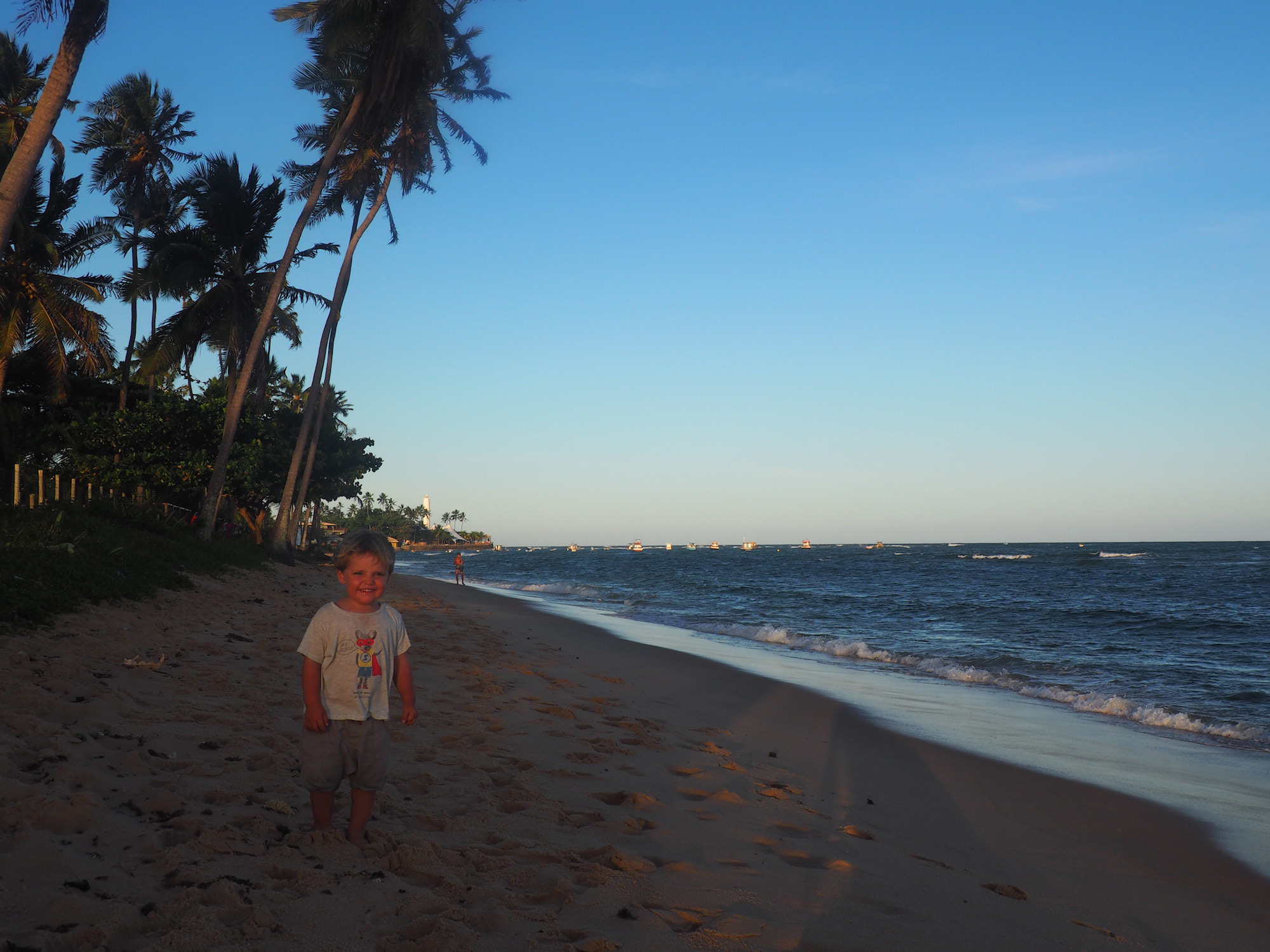 coucher de soleil Praia do forte