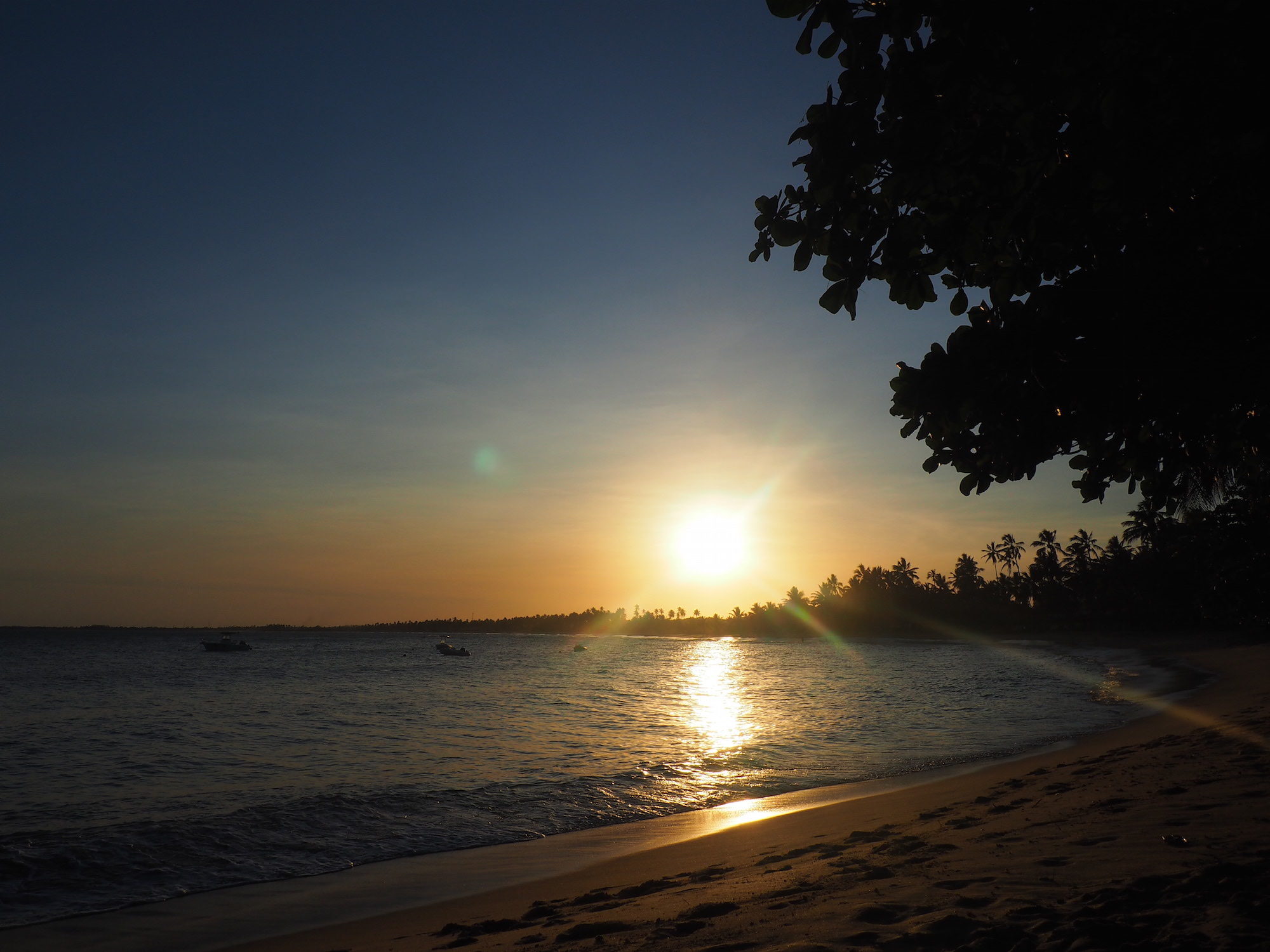 coucher de soleil Praia do forte