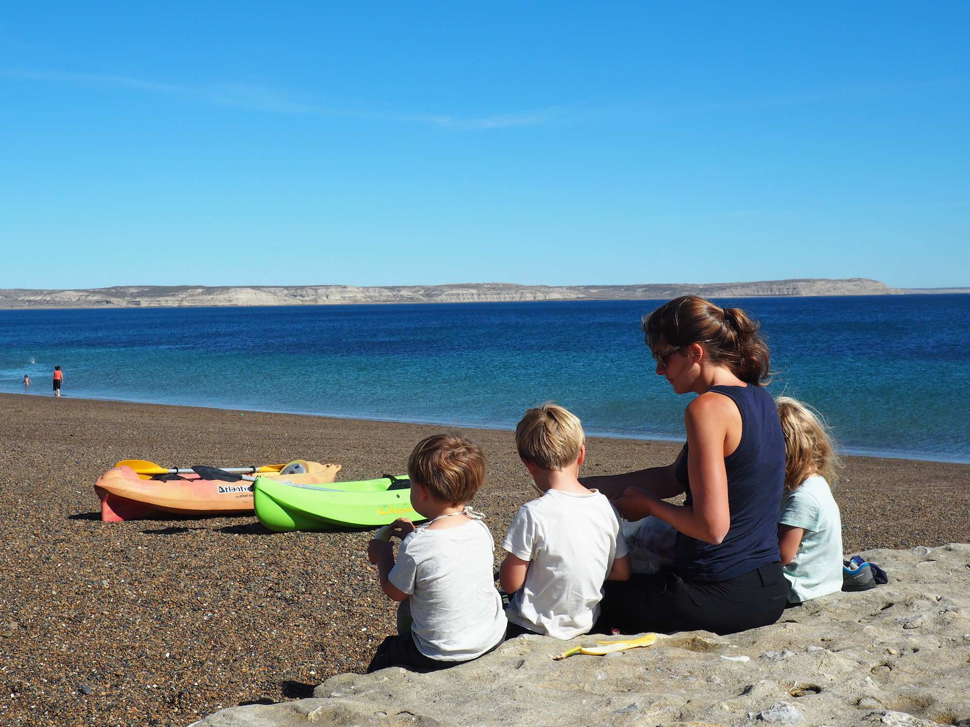 plage puerto piramides