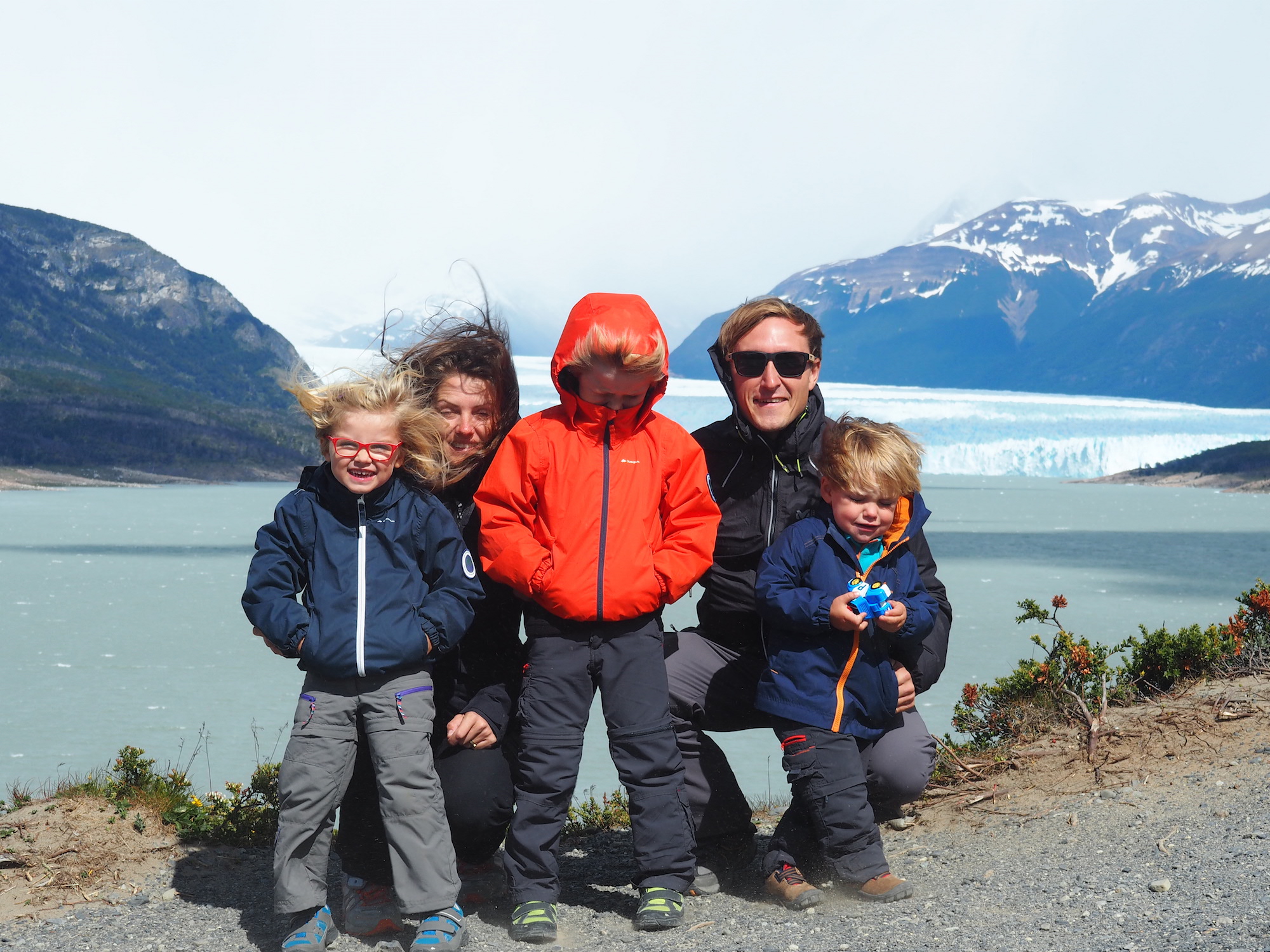 El Calafate Perito Moreno avec les enfants
