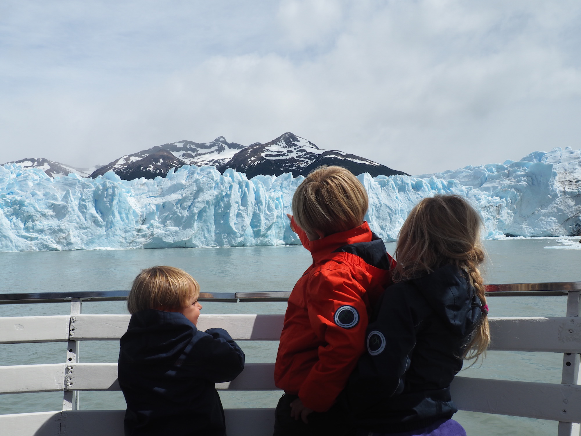 El Calafate Perito Moreno avec les enfants