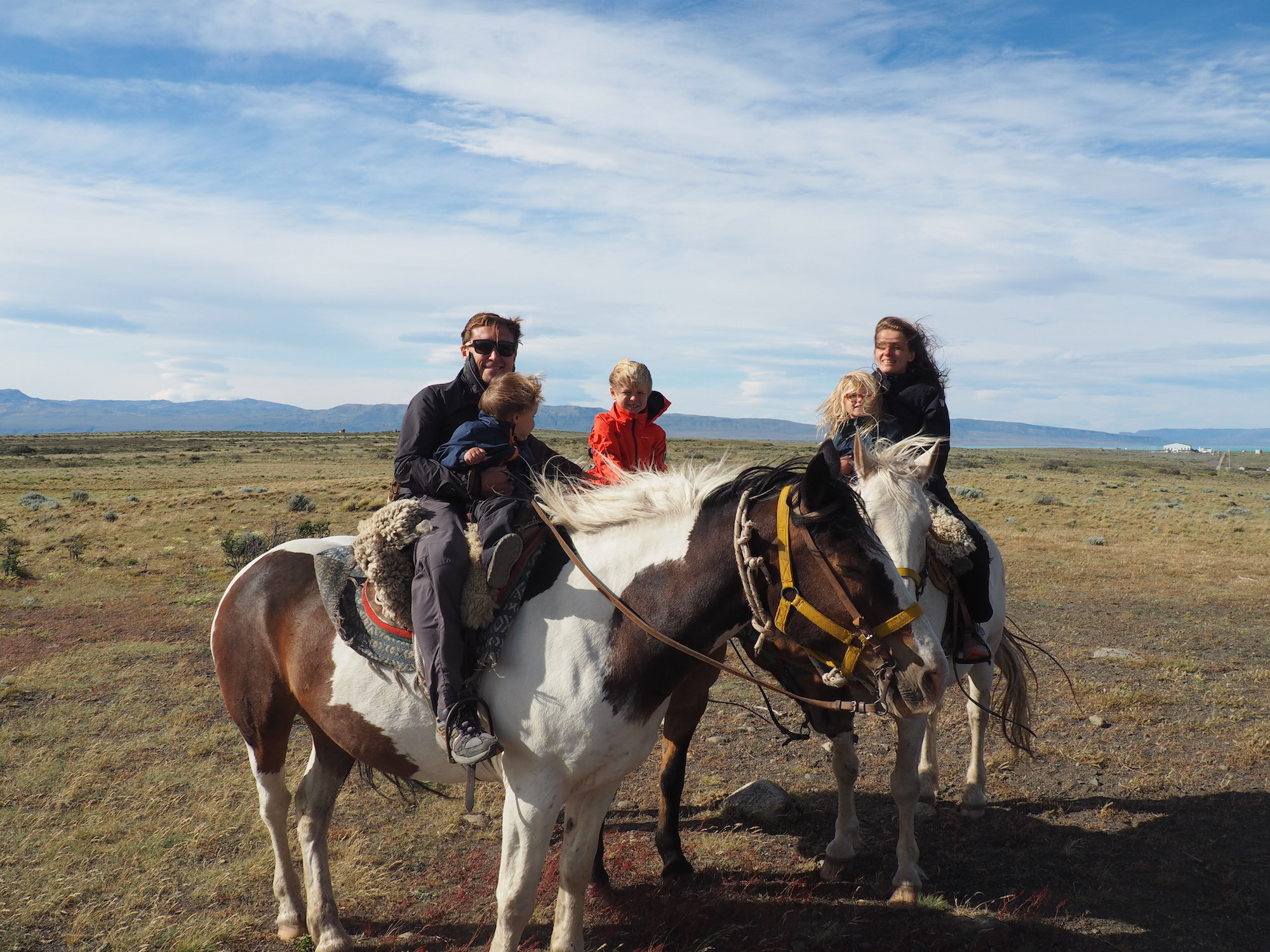 El Calafate Perito Moreno avec les enfants
