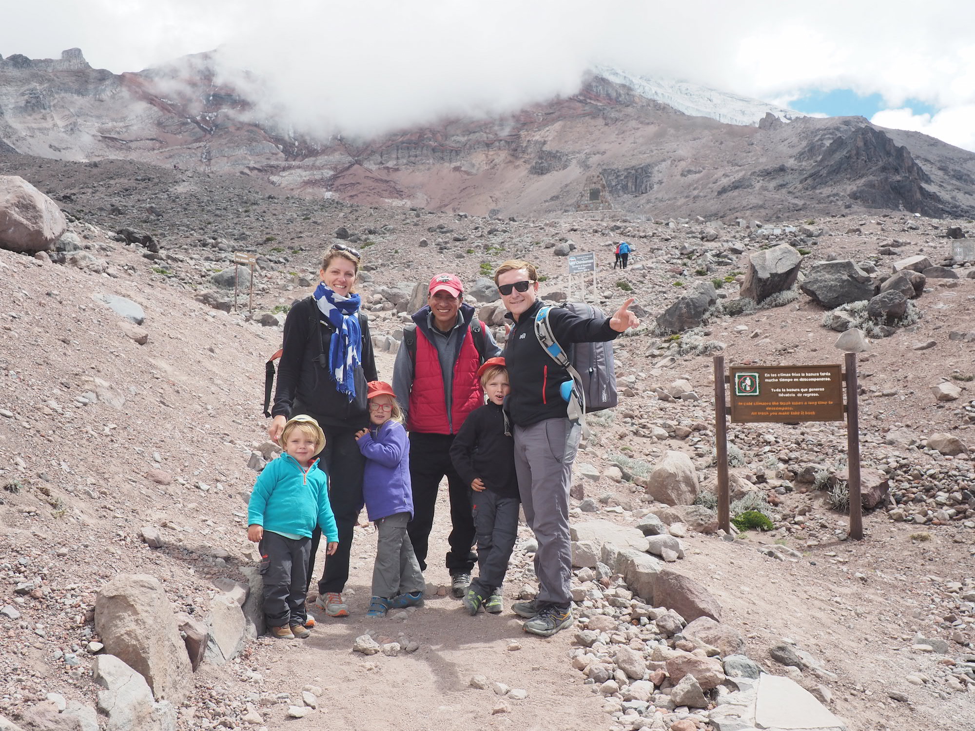 Chimborazo en famille