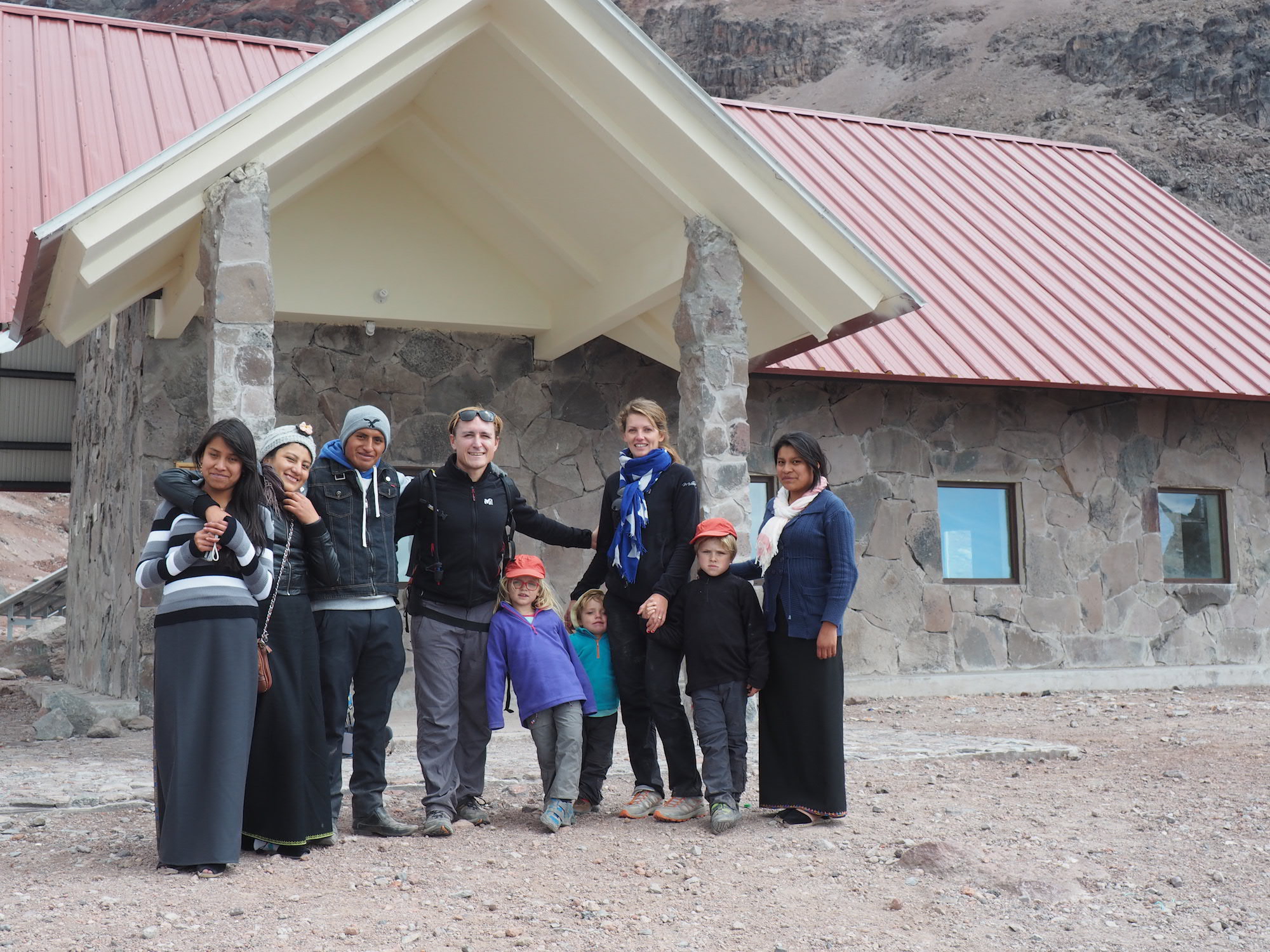 Chimborazo en famille