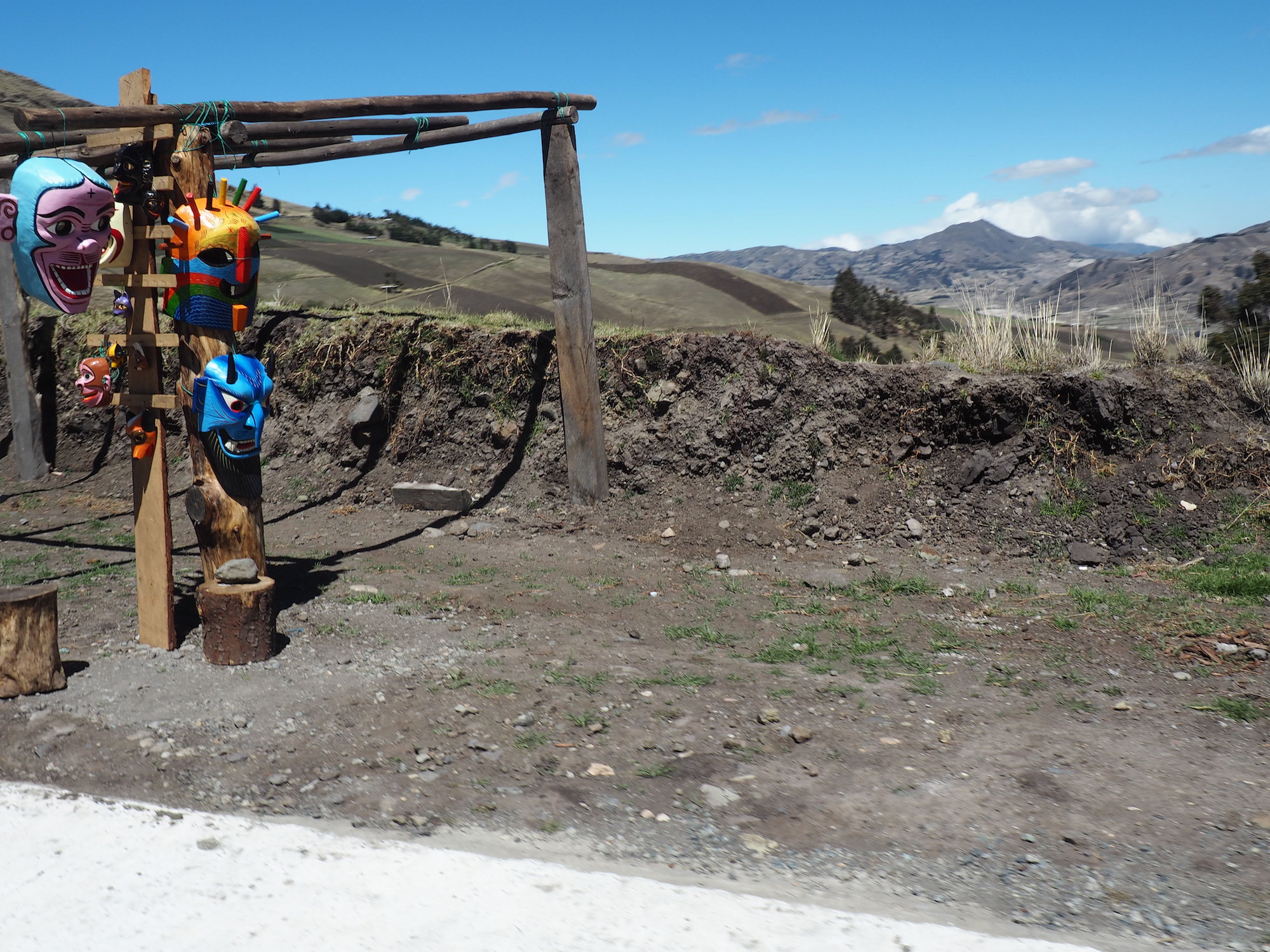 Route banos quilotoa