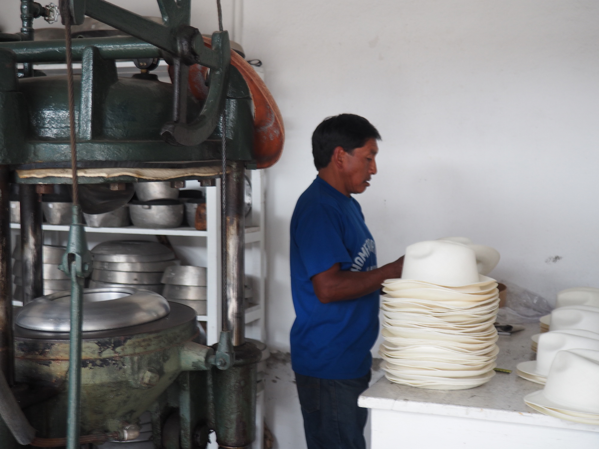 Fabrique de sombrero Cuenca