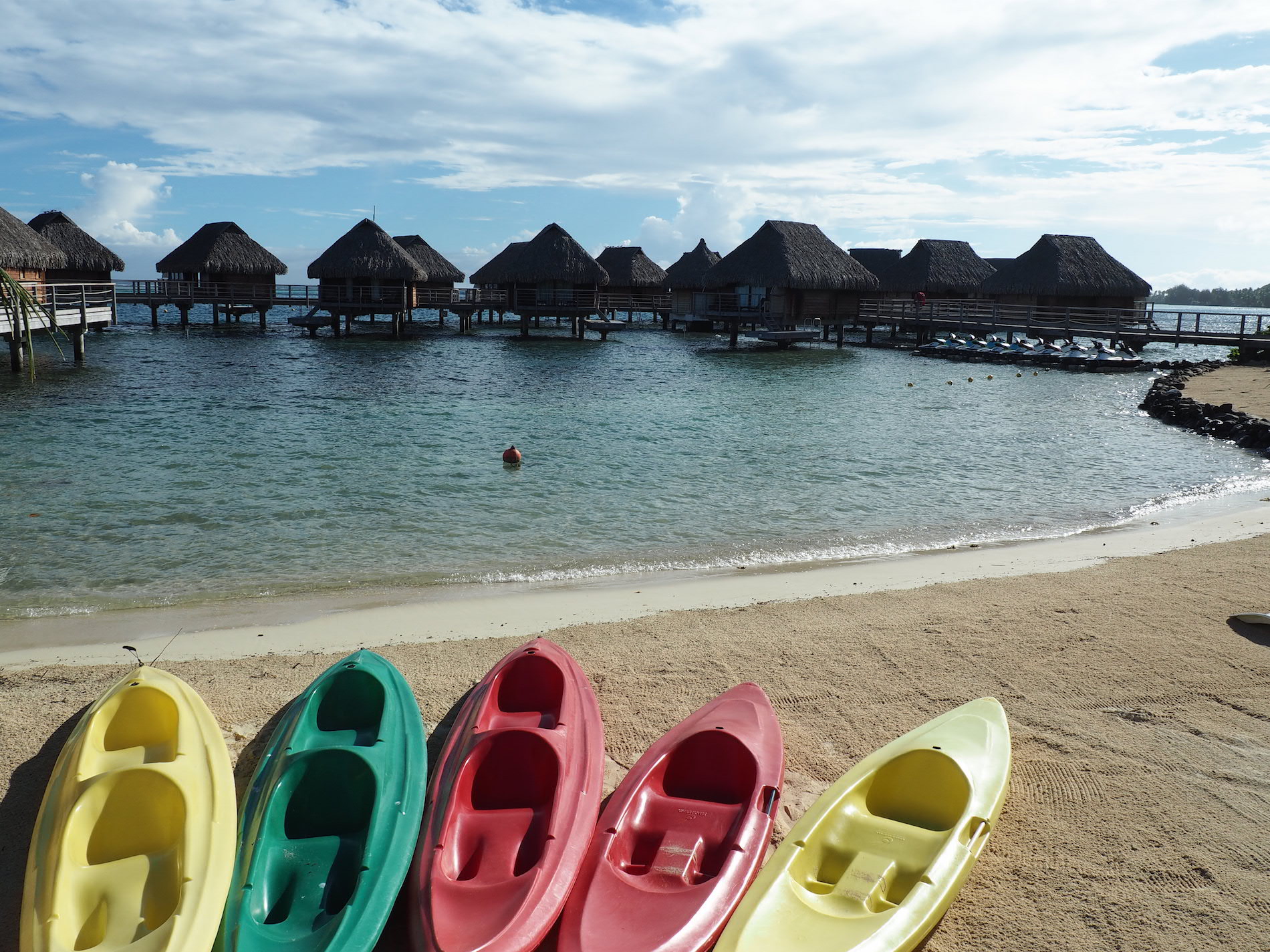 Moorea pearl resort and spa pilotis en famille