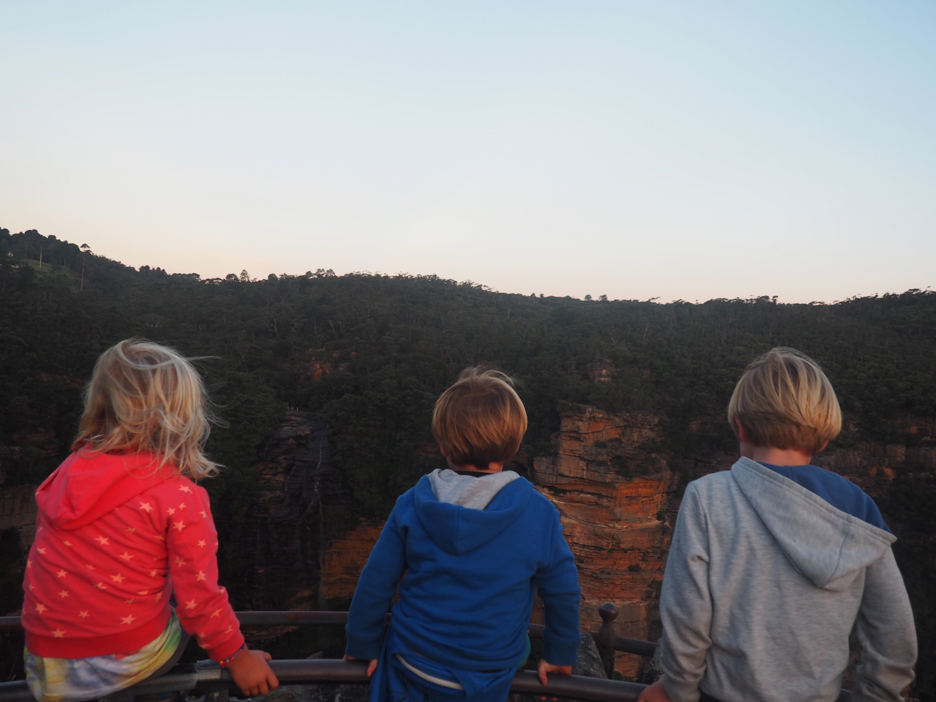Blue mountains en famille